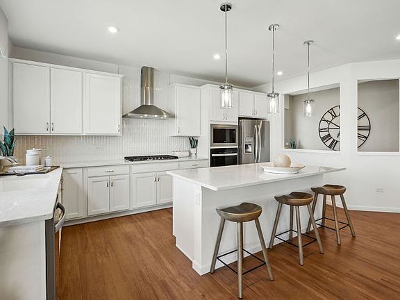 Stunning kitchen with large island