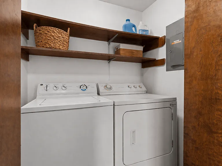 In-home washer and dryer for everyday convenience In-home washer and dryer for everyday convenience
