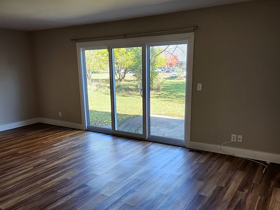 Looking towards rear of house from dining room