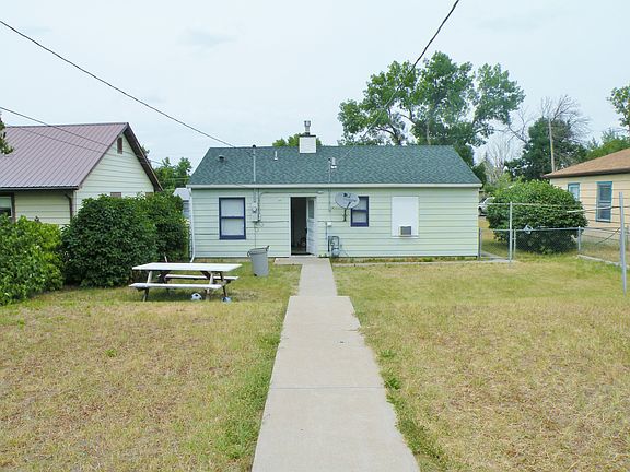Back of home and yard