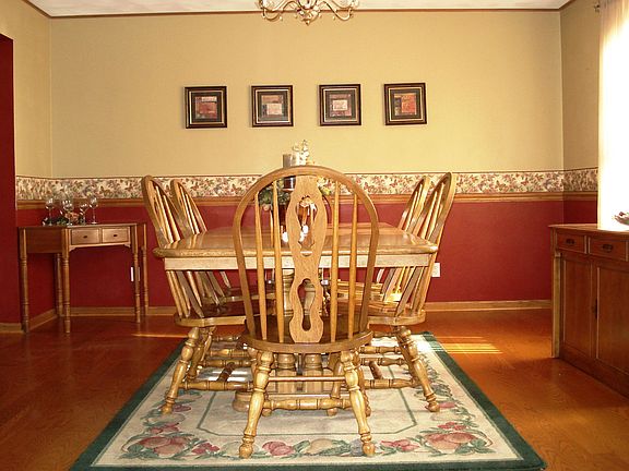Large formal dining room