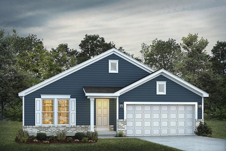 Elevation A with Brick