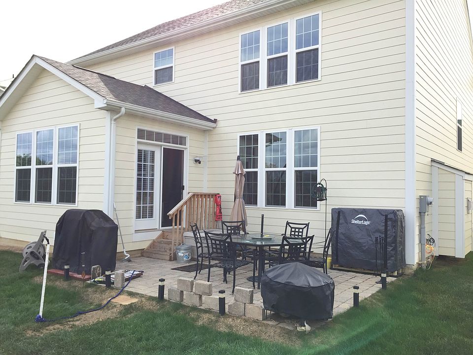 Rear of home