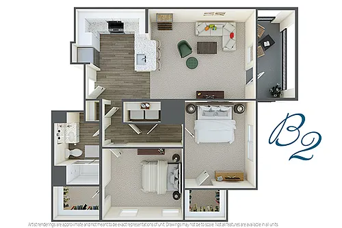 Floor plan B2