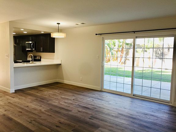 Living room with view to private garden