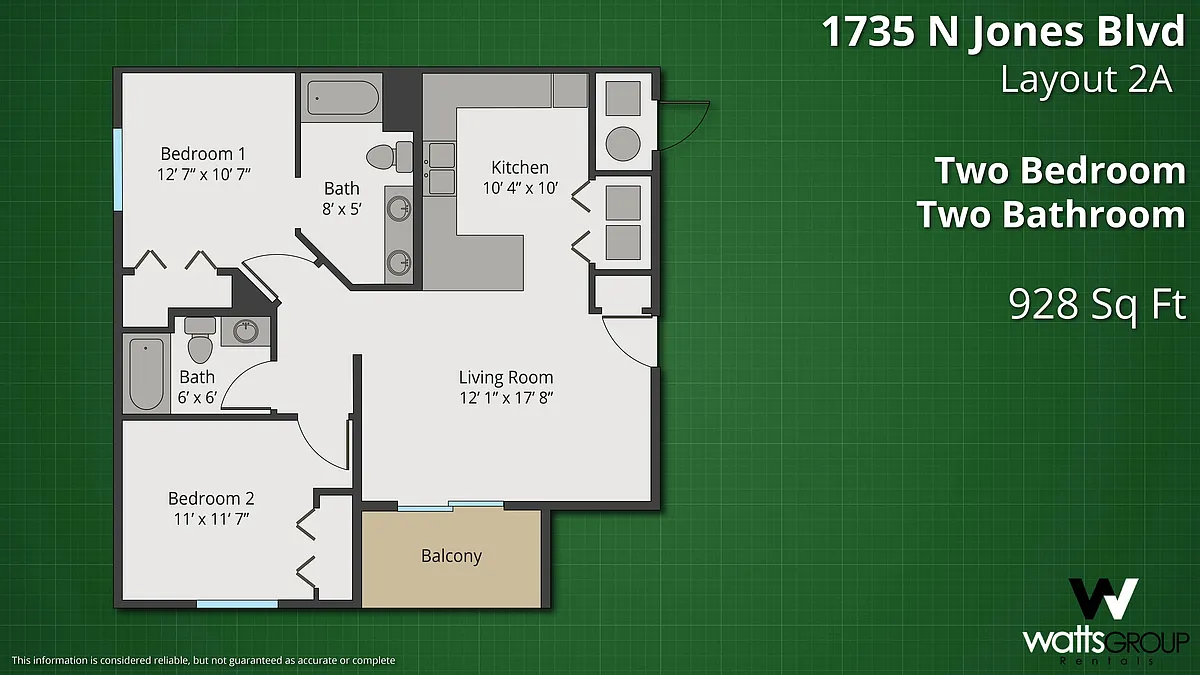 Floor plan Layout 2A