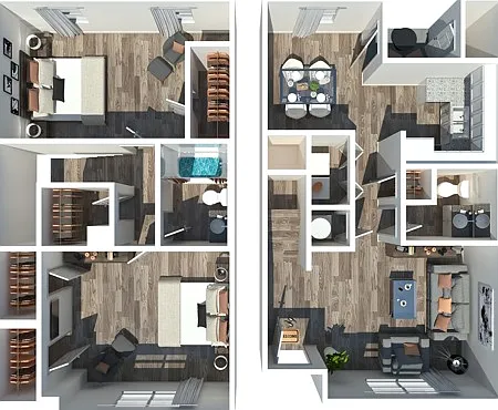 Two Bedroom Two Bedroom