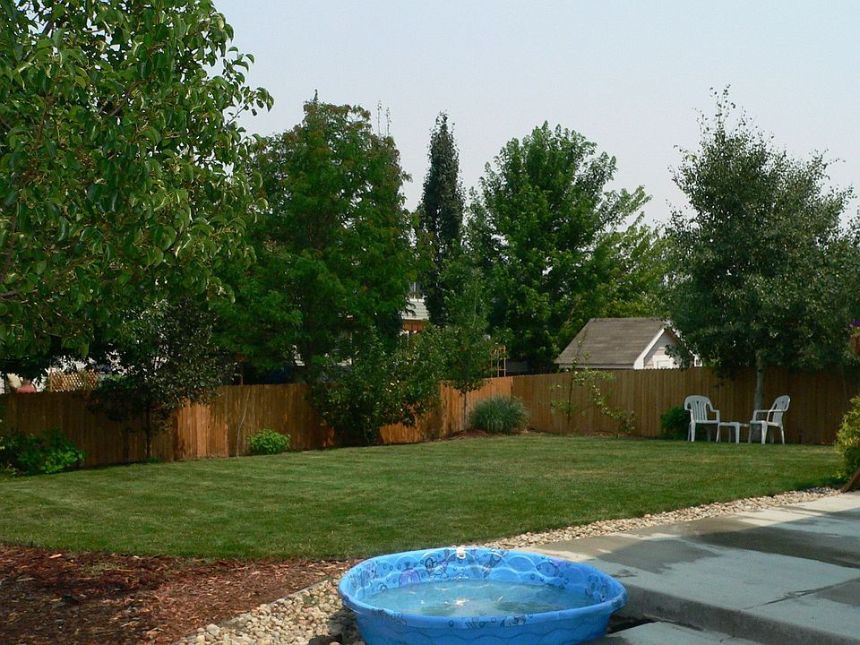 One of larger backyards in the neighborhood
