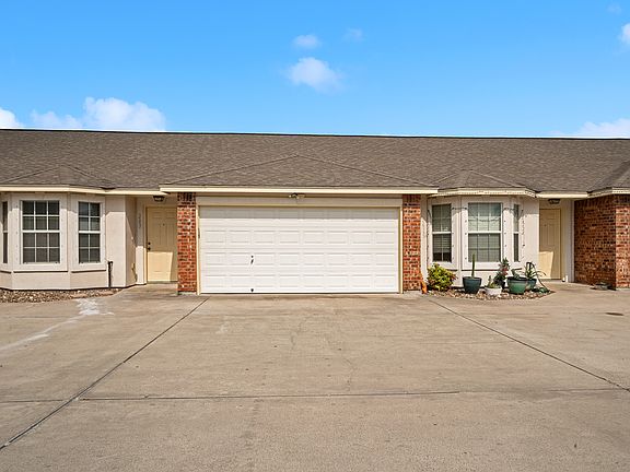 Exterior view, 2-car garage