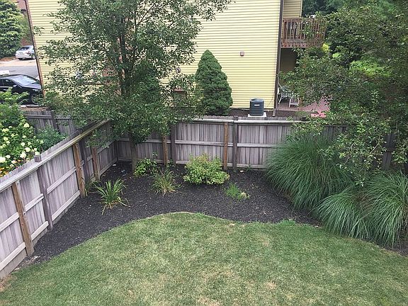 private back yard