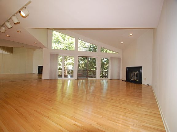 Living Room/Dining Room - hardwood floors, fireplace