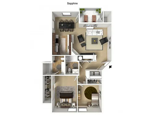 Floor plan SAPPHIRE