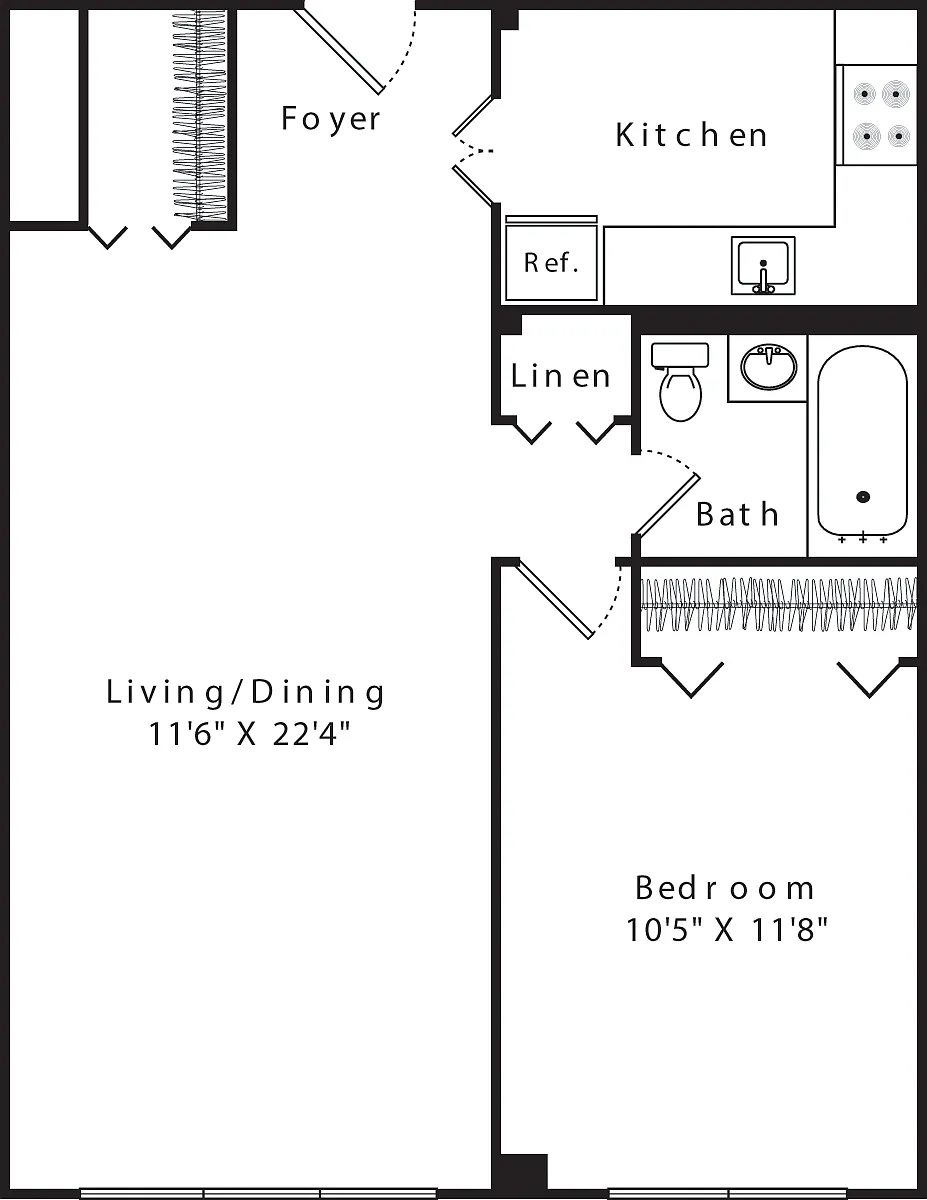 Floor plan The Seville T