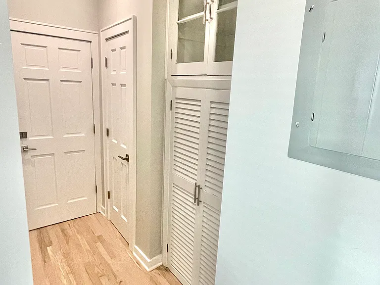 entrance hallway with 2 big closets