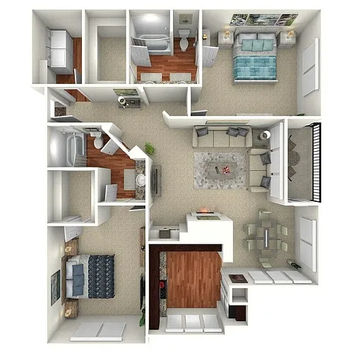 Floor plan Presidio