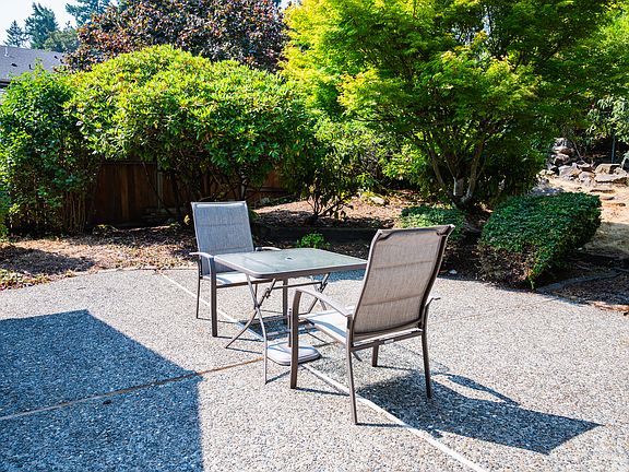 Backyard patio