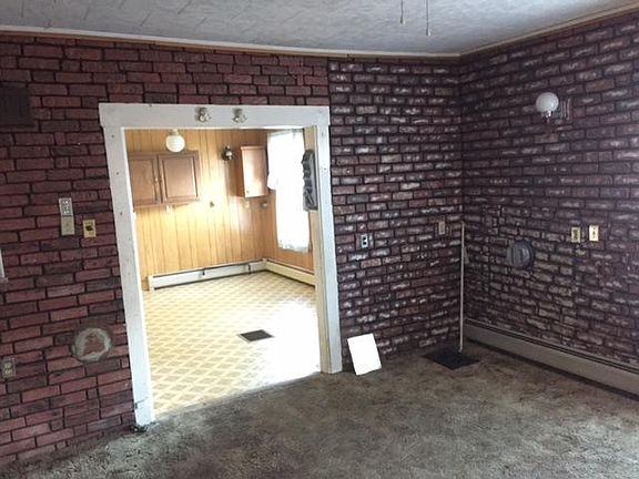 living room into dining room