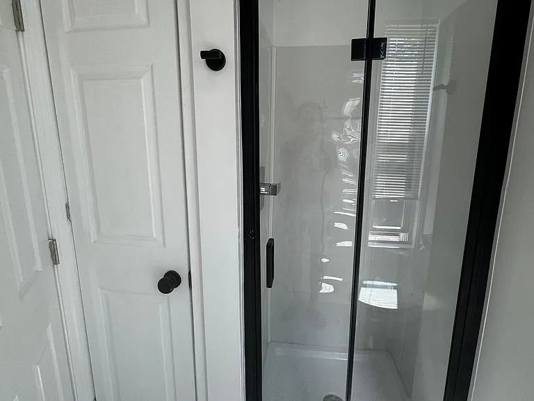Shower extra deep closet