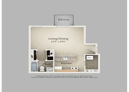 Floor plan A1