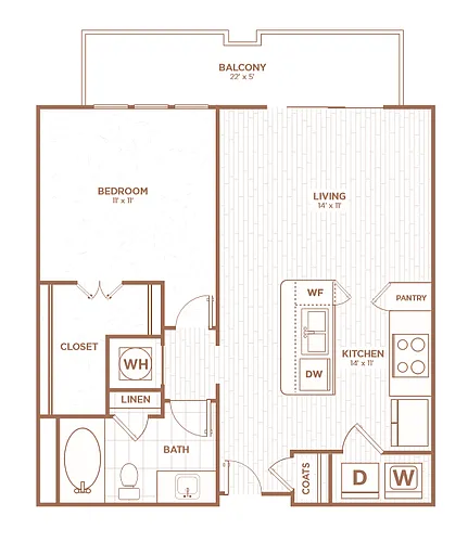 Floor plan A1D