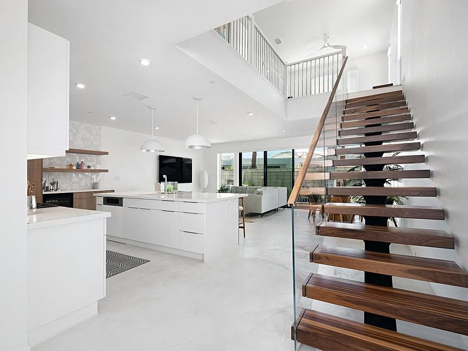 Entry view of open living space.