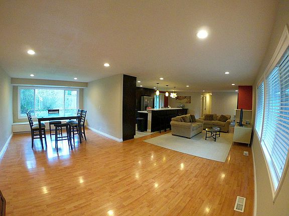 Dining, Living & Kitchen