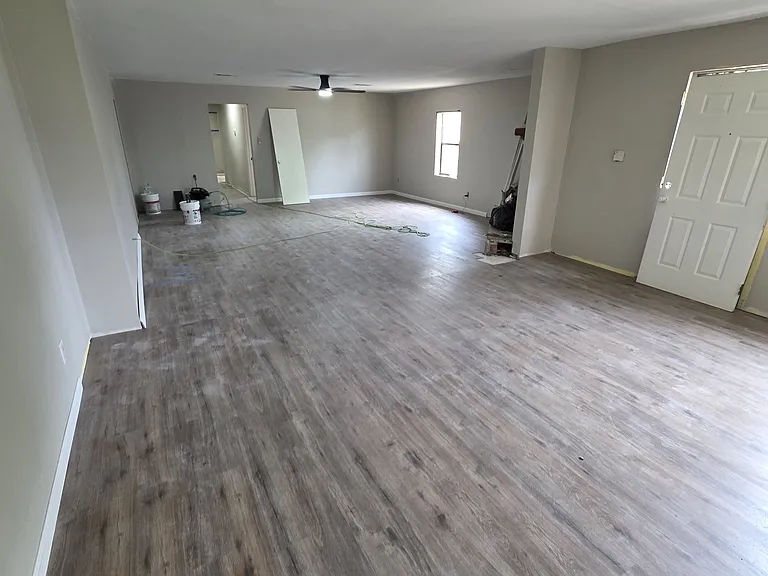 Main living area with fireplace