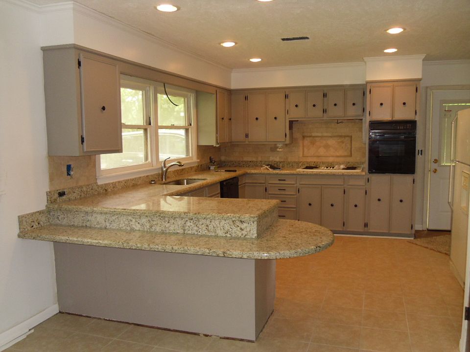 remodeled kitchen w granite