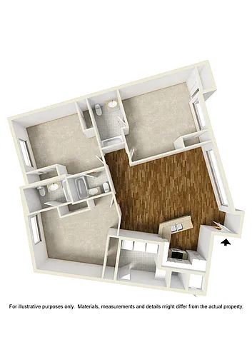 Floor plan Floor Plan 33b (Shared Room)