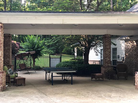 Portico connecting dwellings