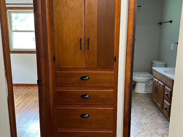 hallway storage main level