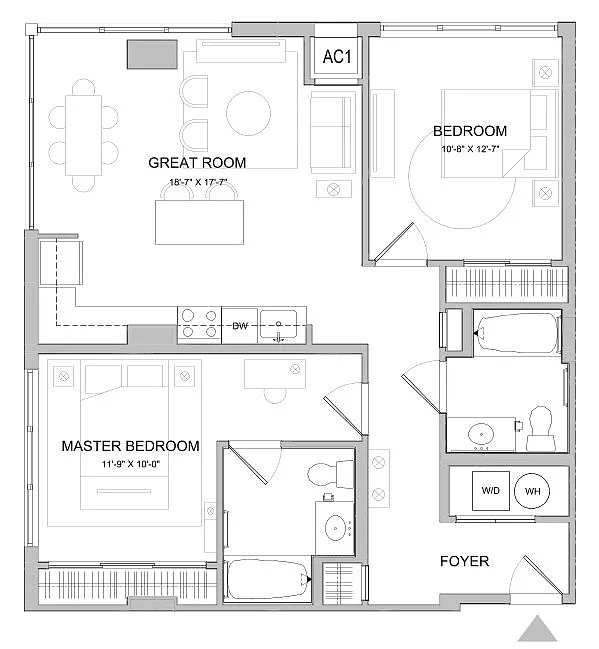 Floor plan RC Claremont