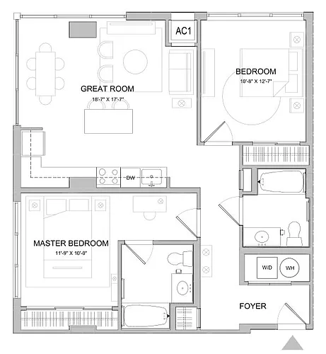 Floor plan RC Claremont
