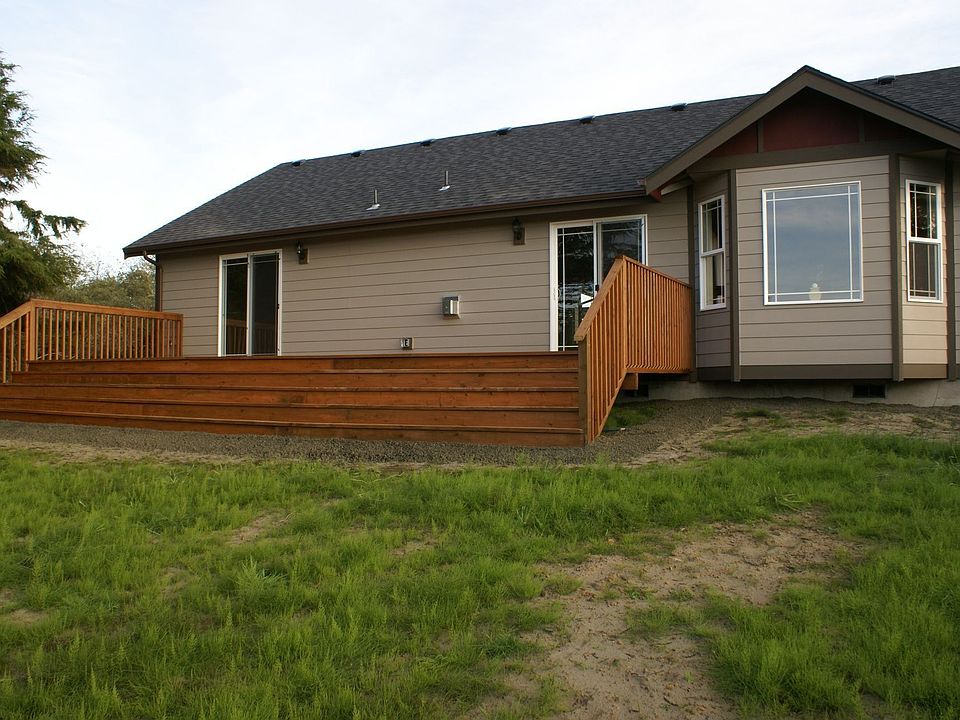 Large back yard