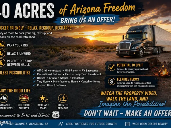44501 STUTZ WELL Road #-, Salome, AZ 85348