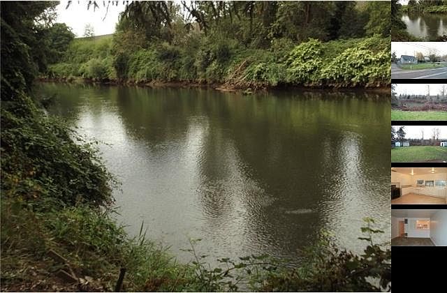 Your backyard on the river