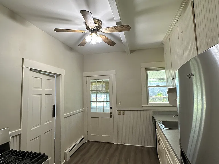 Functional kitchen with ample cabinet space