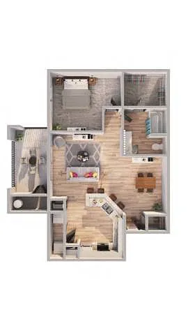 Floor plan A1C