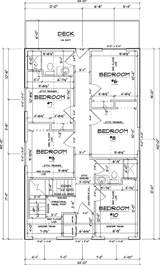 5 bed, 1298 sqft, $6,250 — Photo 3