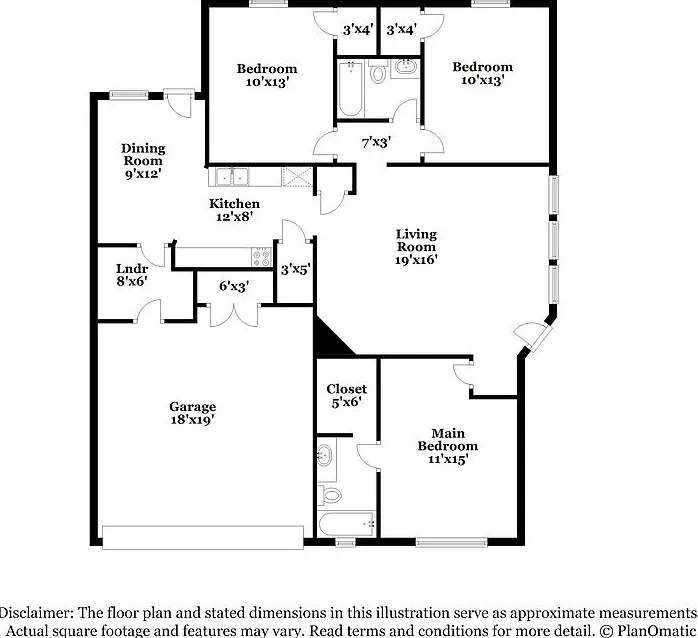 3 bed, 2.0 bath, 1233 sqft, $1,895 — Photo 2