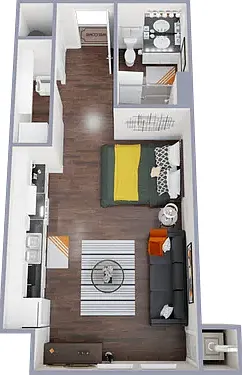 S2 - 461 square feet S2 - 461 square feet