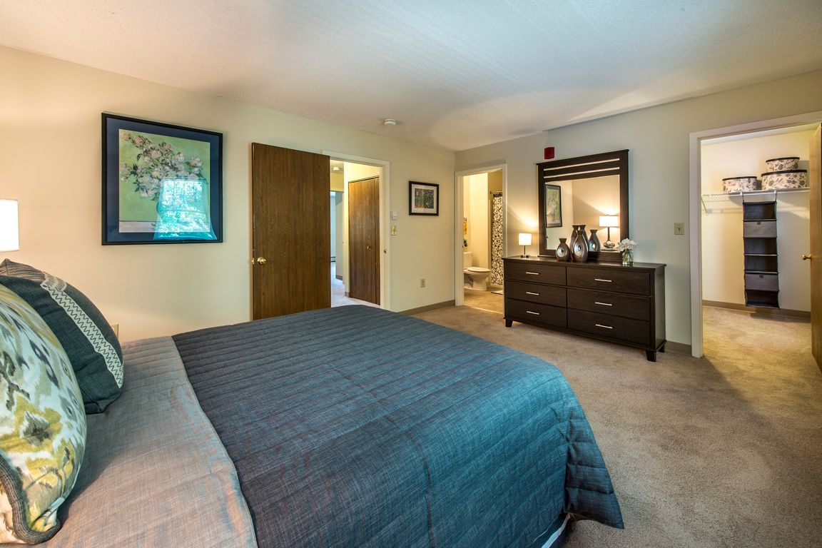 Carpeted Bedroom