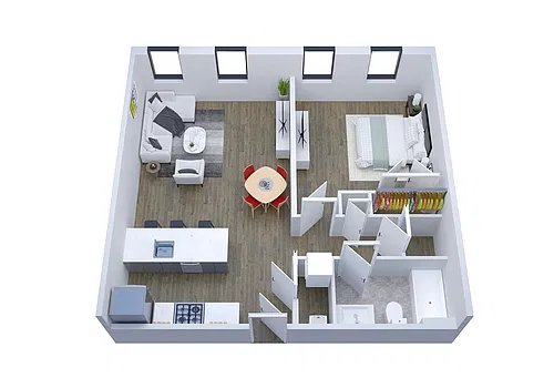 Floor plan B0