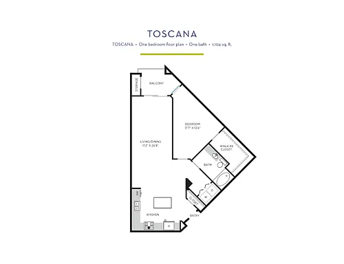 Floor plan Villas - Toscana