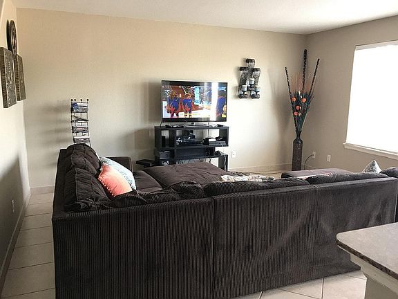 Tiled floors in Living Room