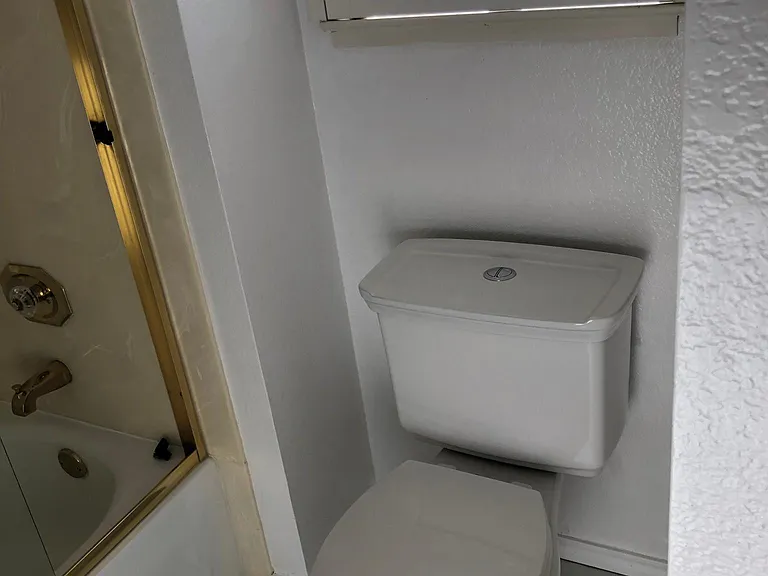 2nd bathroom toilet