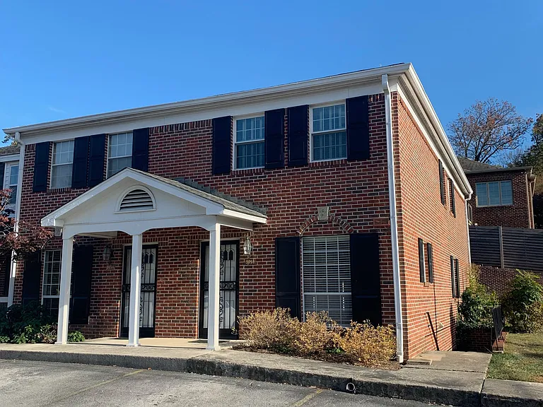 Front door parking, quiet and respectful neighbors, 1 block from Cherokee Boulevard, eateries, church.