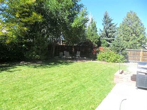 Backyard patio