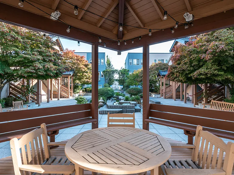 Private Courtyard and Gazebo