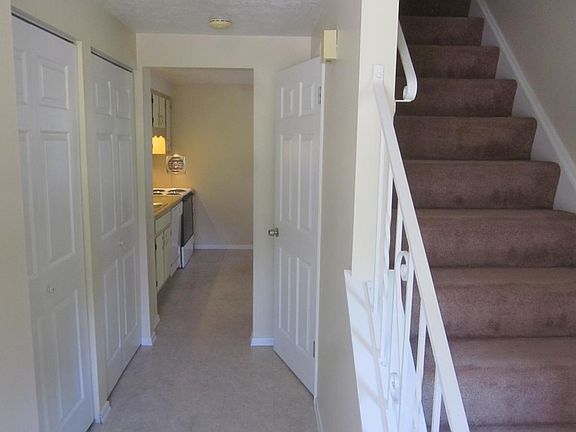 Front entry w/ coat closet, pantry for kitchen, powder rm an